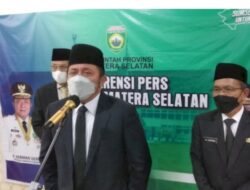 SA Supriyono Dilantik Jadi PJ Sekda Sumsel