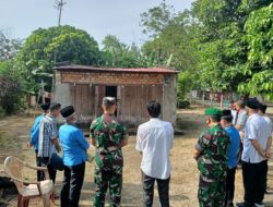 Wujud Kerjasama Kodim 0402 dan Pemkab OKI Bedah Rumah Sakirman