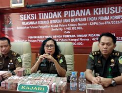 Ini Penjelasan Kajari OKU Terkait Eksesusi Uang Hasil Korupsi