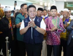 Deru Lepas Penerbangan Perdana Rute Internasional Palembang- Madinah