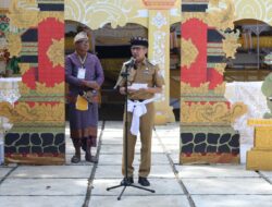 Rela Tunda Keberangkatan, Ratu Dewa Tinjau Langsung Kegiatan Ngaben Massal di Talang Jambe