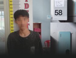 Ambil Handphone Jatuh, Pemuda ini Ditangkap Polisi