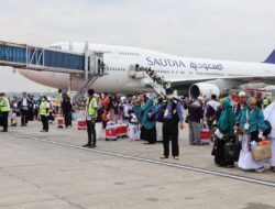 447 Jemaah Haji Kloter 2 Tiba di Palembang