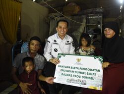 Pj Gubernur Agus Fatoni Beri Bantuan Pengobatan untuk Anak 9 Tahun di Palembang Angkat Selang Sisa Operasi