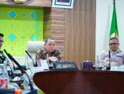 Pj Bupati Muba Rakor bersama Mendagri Tito Karnavian