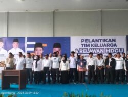 Lantik Ribuan Relawan, Bacagub Herman Deru Ungkap Dukungan Masyarakat Untuk HDCU Semakin Menyala