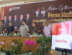 KPU Muba Gelar Media Gathering untuk Sukseskan Pemilihan Serentak 2024