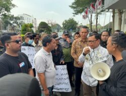 Pj Walikota Palembang Terima Langsung Rombongan Pendemo