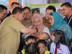 Pj Walikota Palembang Resmikan Pekan Imunisasi Nasional 2024