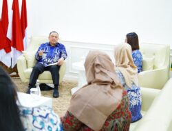 Pj Bupati Muba H Sandi Fahlepi Terima Audiensi PNM Cabang Palembang