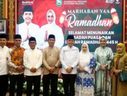 Pj Gubernur Agus Fatoni Tutup Pengajian Ramadhan : Selamat Idul Fitri 1445 H, Minal Aidin Wal Faizin Mohon Maaf Lahir dan Batin