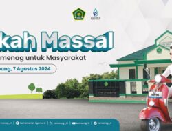 Kemenag RI Gelar Nikah Massal di Palembang