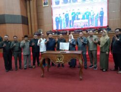 DPRD Musi Rawas Sahkan Raperda Pertanggung Jawaban APBD 2023