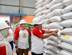 Pastikan Stok Beras Mencukupi, Pj Gubernur Sumsel Dampingi Kepala Bapanas RI Tinjau Gudang Bulog dan Penggilingan Padi