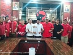 Ratu Dewa-Prima Salam Resmi Didukung PDI Perjuangan di Pilwako Palembang Tahun 2024