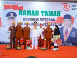 Pj Bupati H Sandi Fahlepi Ramah Tamah Bersama Pejuang, LVRI dan Keluarga Pejuang di Muba